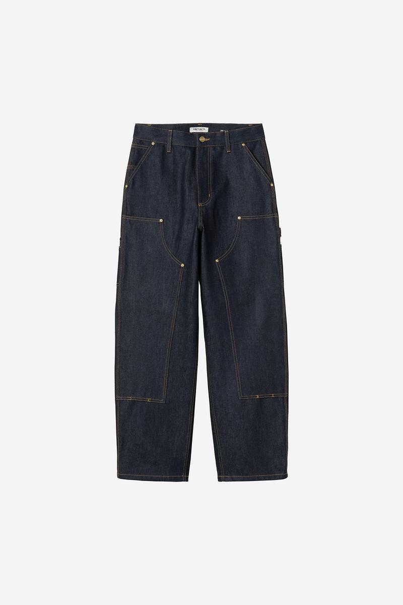 Carhartt Brandon Double Knee Pant - Blue, Rigid