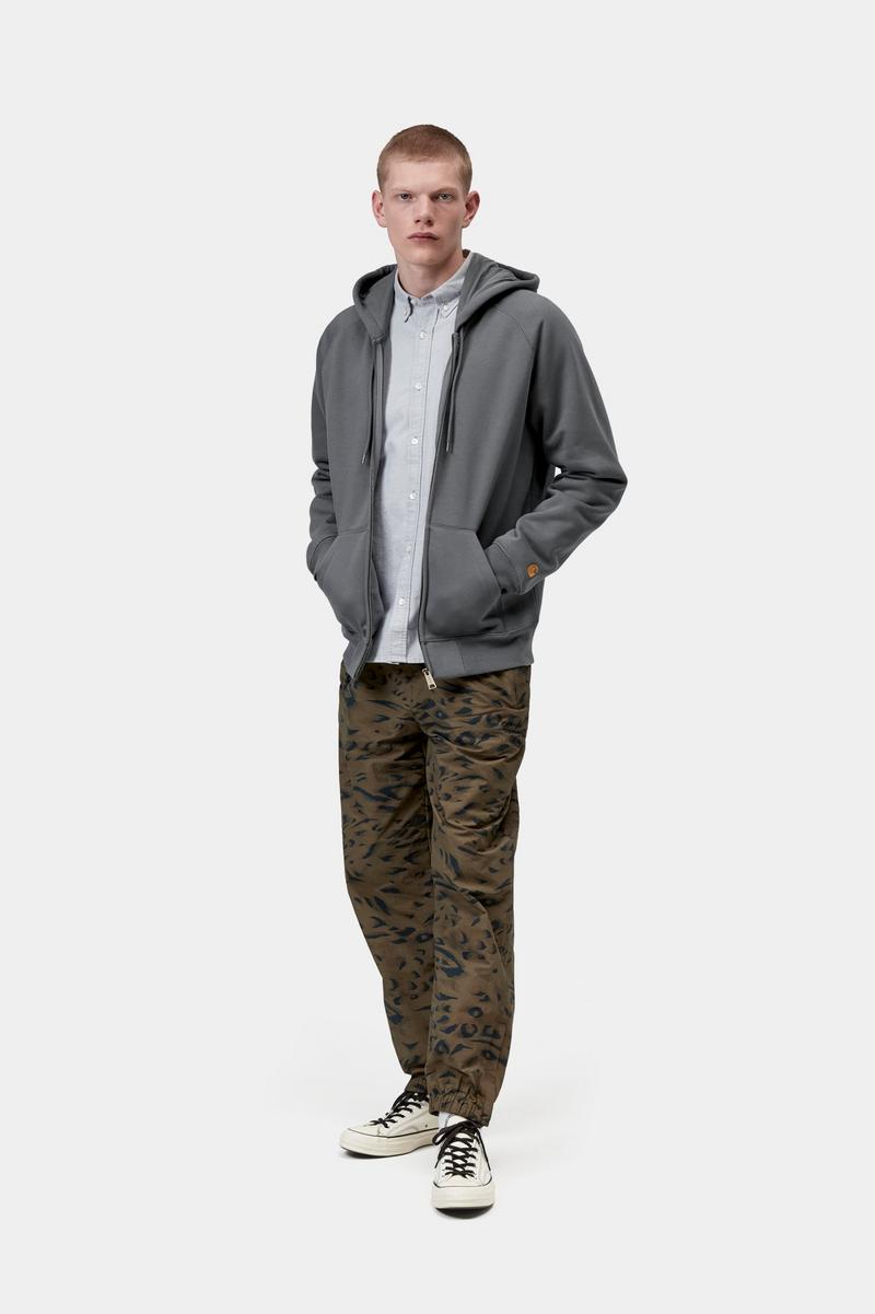 Carhartt Hooded Chase Jacket - Styx / Gold