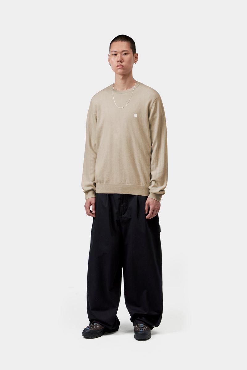 Carhartt Madison Sweater - Fleur De Sel / Wax