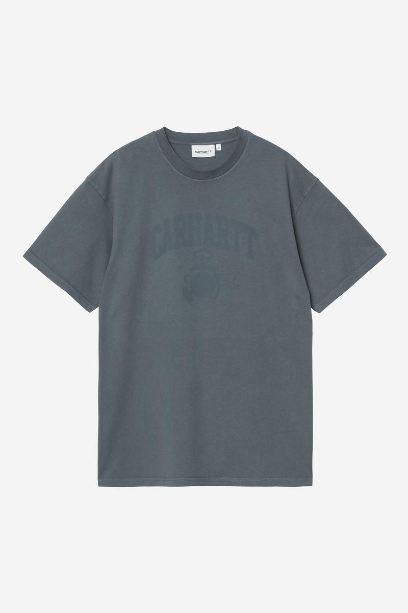 Carhartt S/S Faded Pond Corps T-Shirt - Deep Night, Heavy stone wash