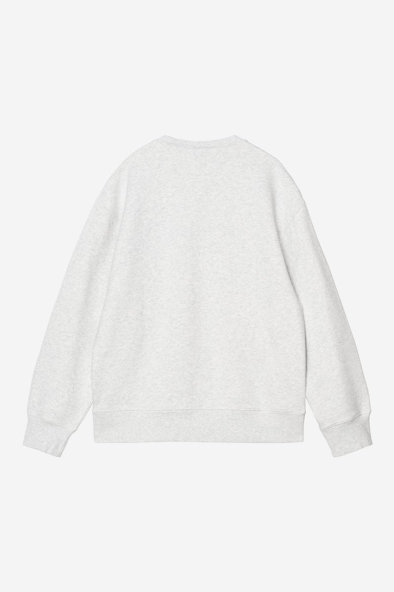 Carhartt 1989 Winners Sweatshirt - Ash Heather, Heavy stone wash