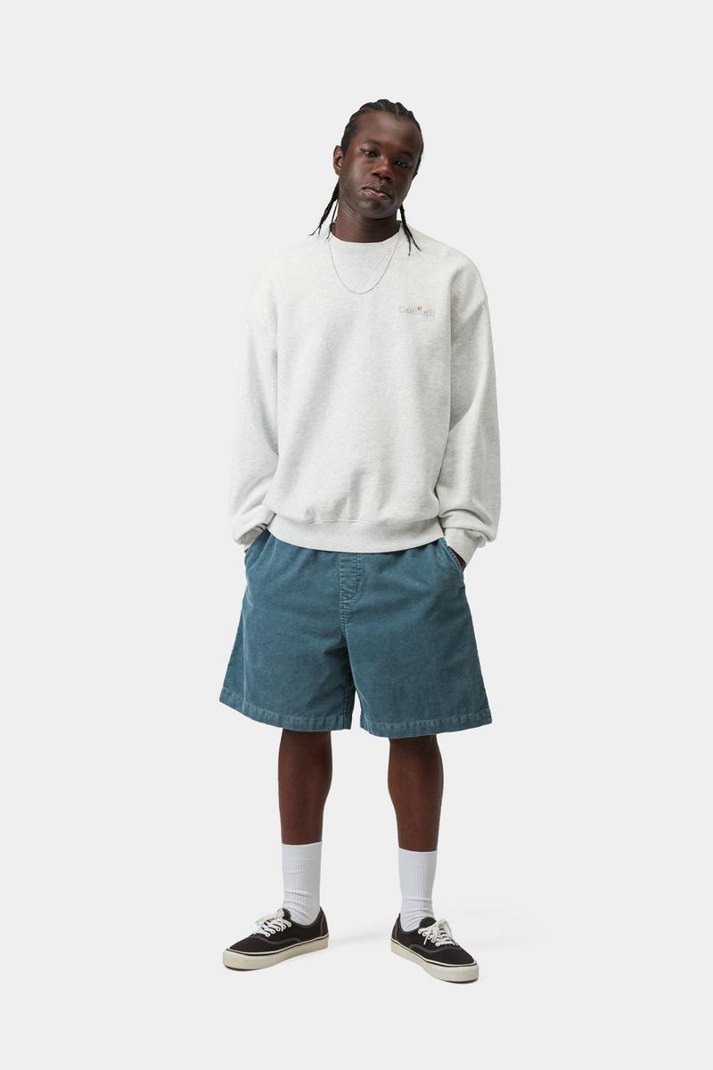 Carhartt WIP Label Sweatshirt - Ash Heather