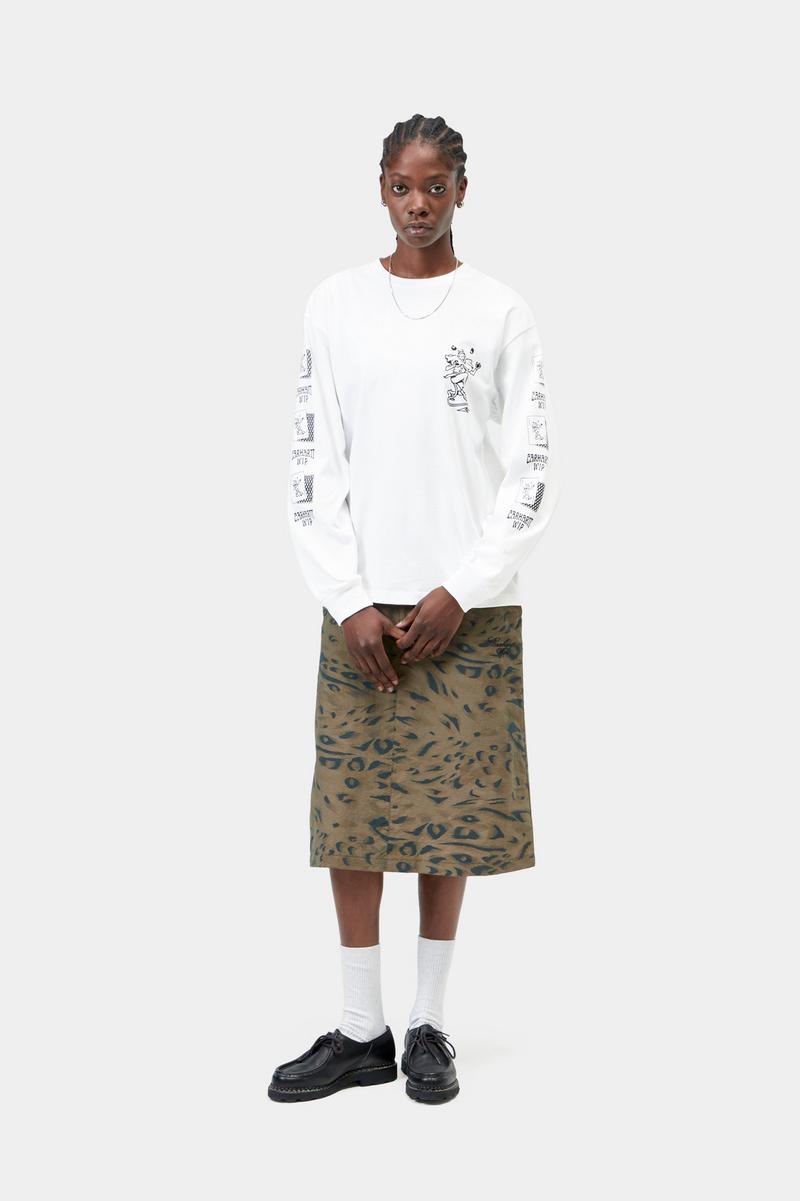 Carhartt L/S Playing Cards T-Shirt - White