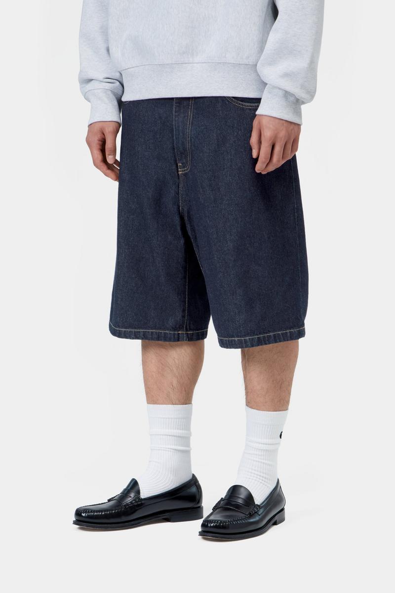 Carhartt Landon Short - Blue, Rinsed