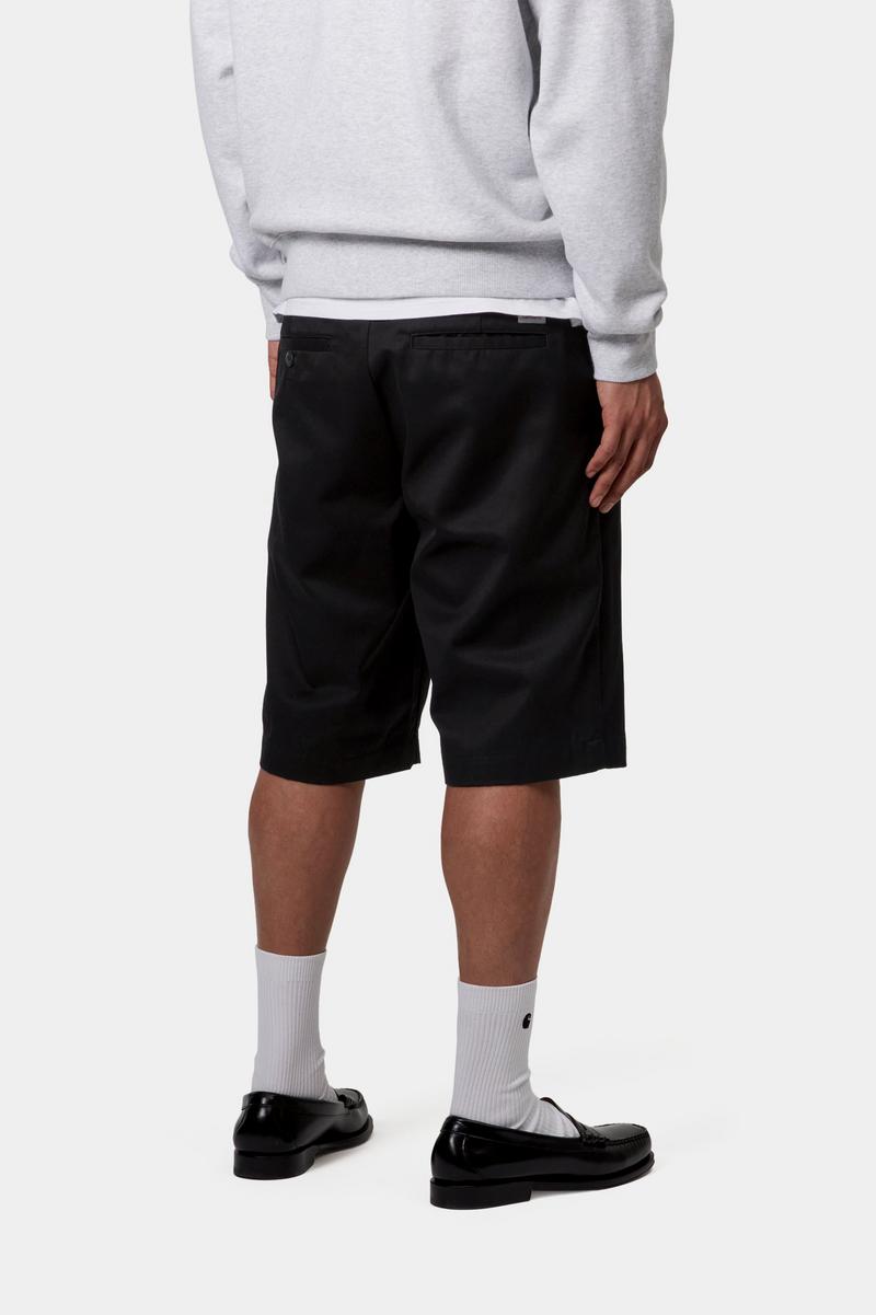 Carhartt Master Short - Black, Rinsed