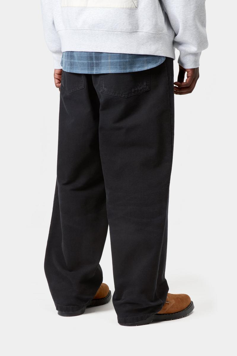 Carhartt Brandon Pant - Black, Grind wash