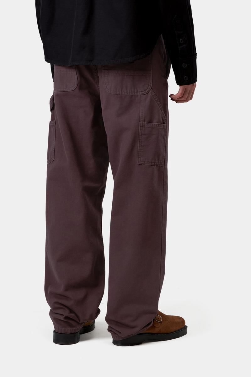 Carhartt Pierce Pant Straight - Palisander, Stone canvas