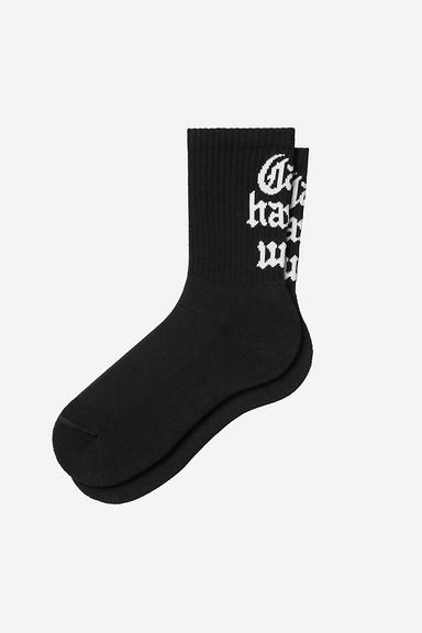 Carhartt Blackletter Socks - Black