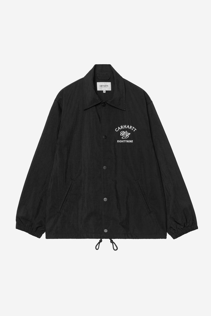 Carhartt Eightynine Coach Jacket - Black / White