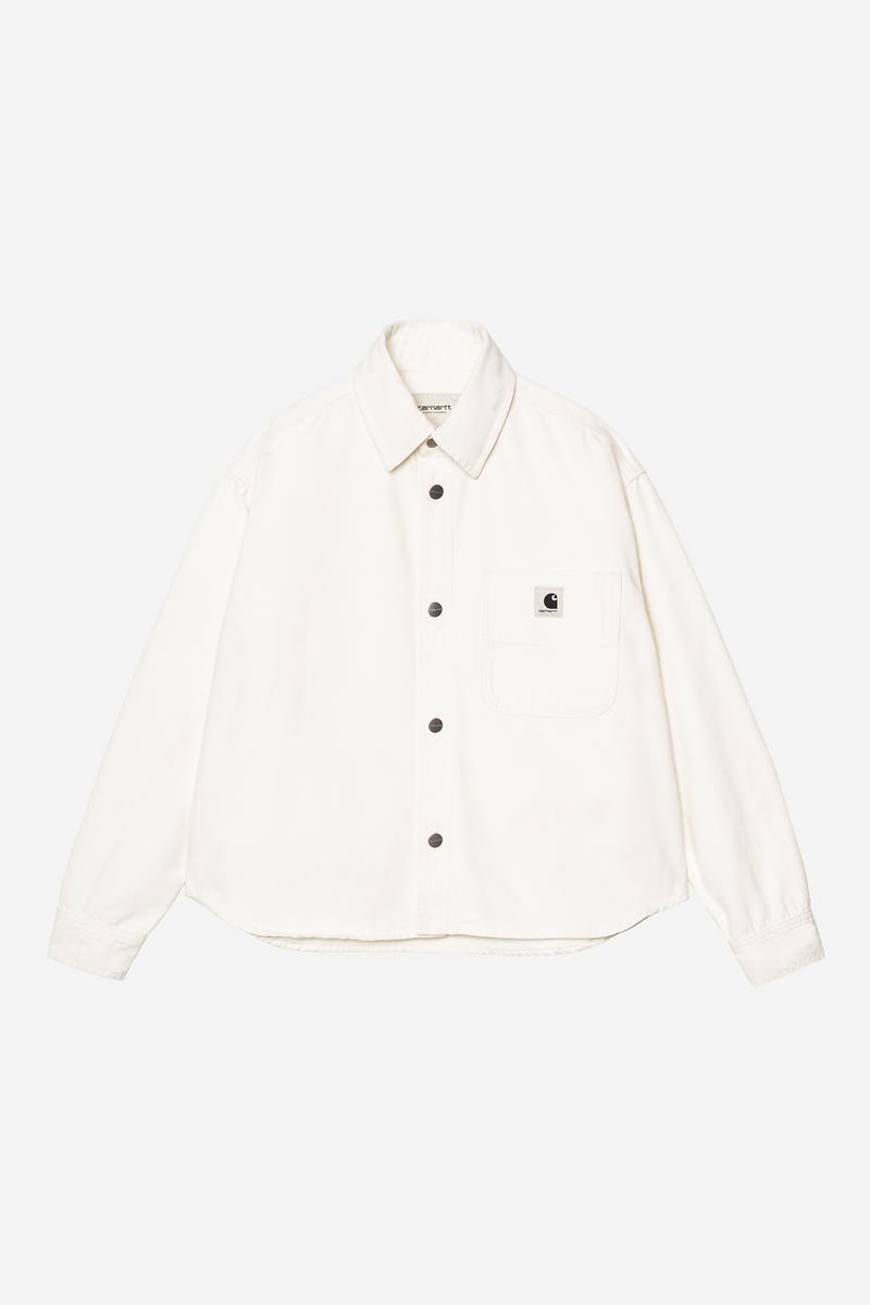 Carhartt Georgia Shirt Jac - Wax, Stone washed