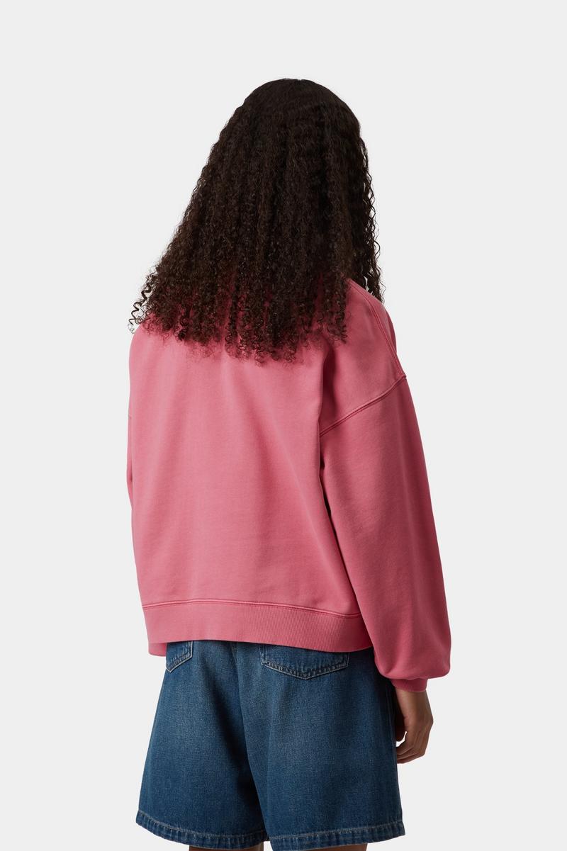 Carhartt Benton Sweatshirt - Primrose, Garment dyed