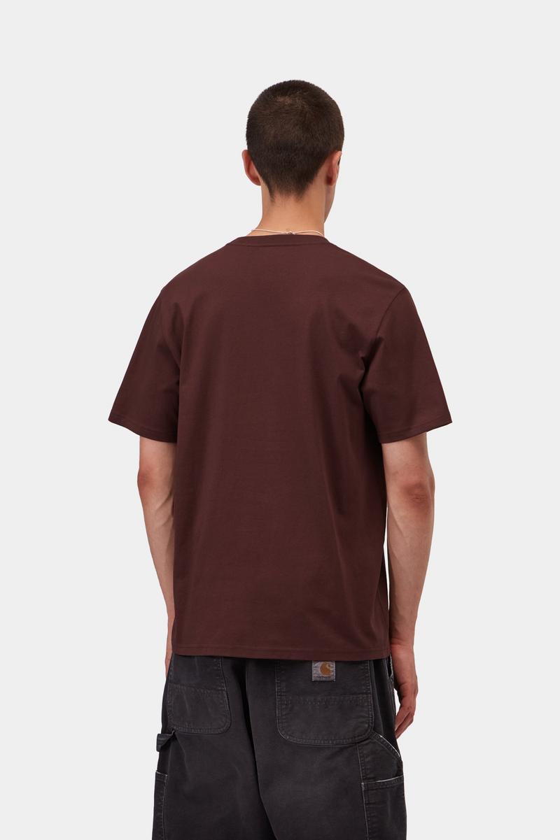 Carhartt S/S Pocket T-Shirt - Amarone