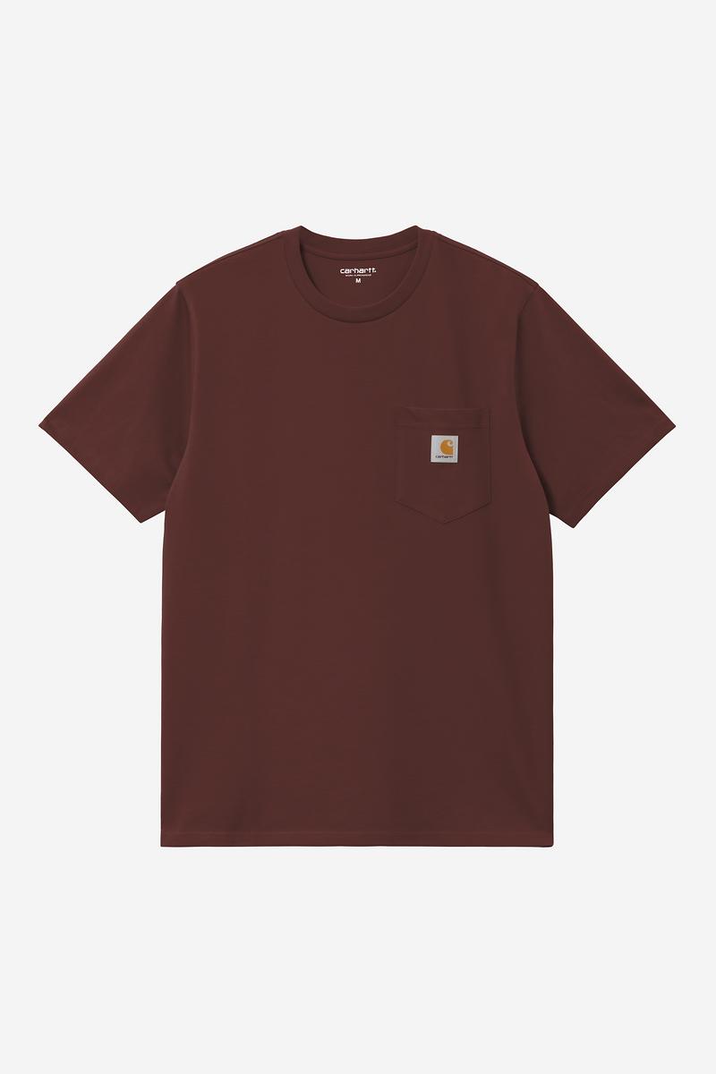 Carhartt S/S Pocket T-Shirt - Amarone