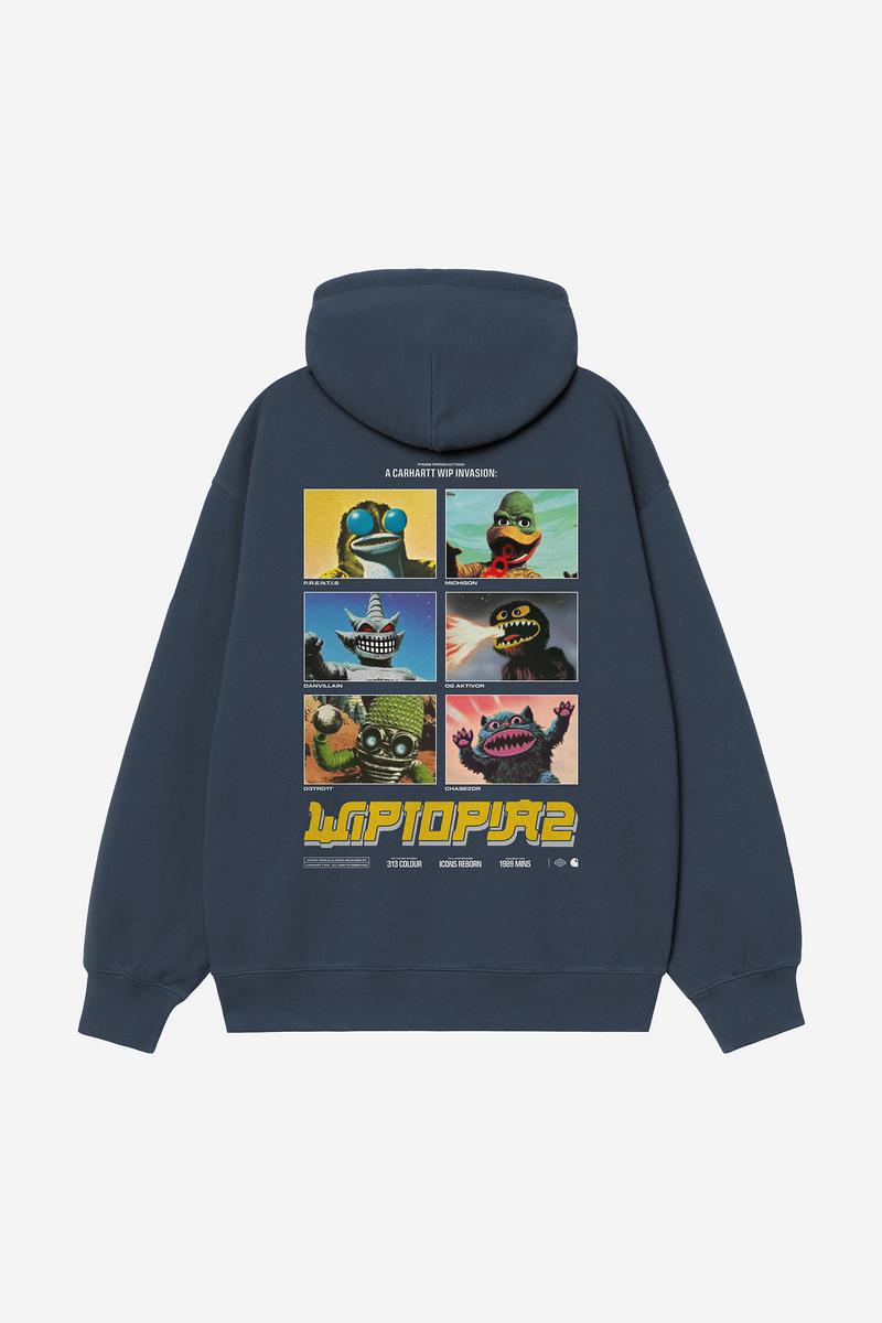Carhartt Hooded Wiptopia 2 Sweat - Blue