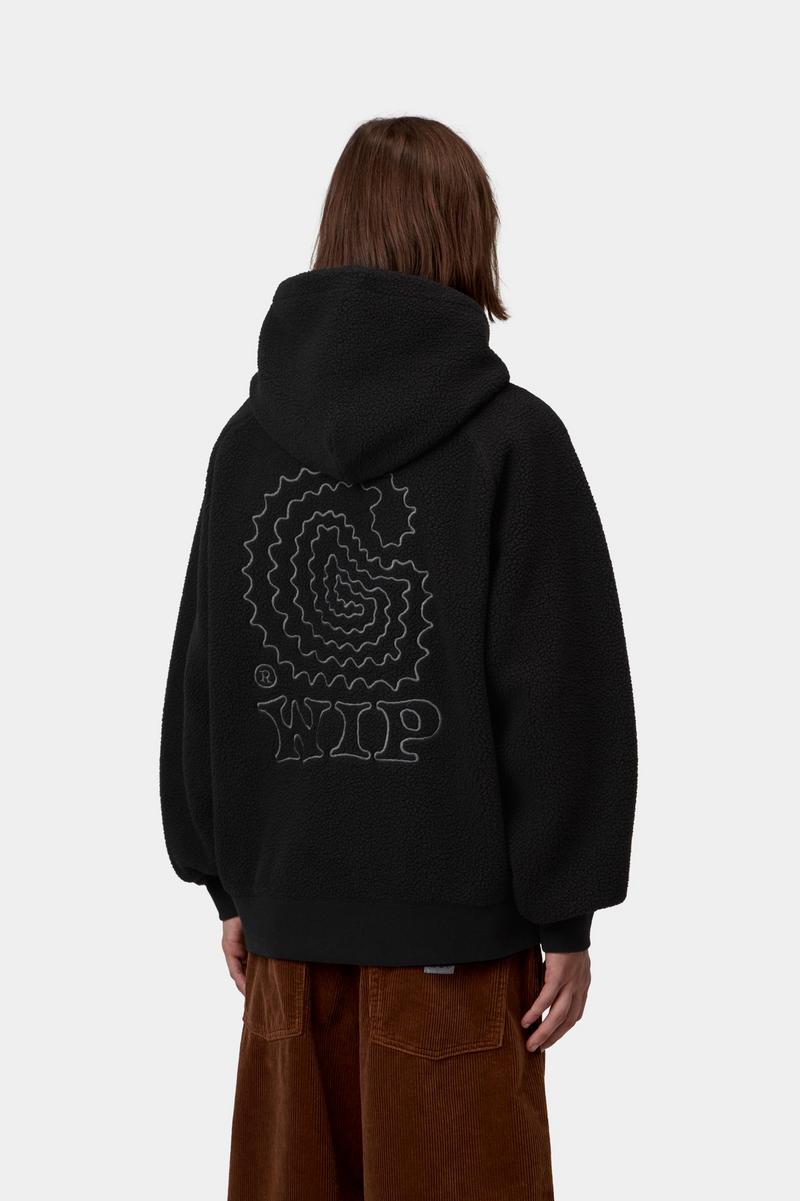 Carhartt Hooded Limn C Fleece Sweatshirt - Black