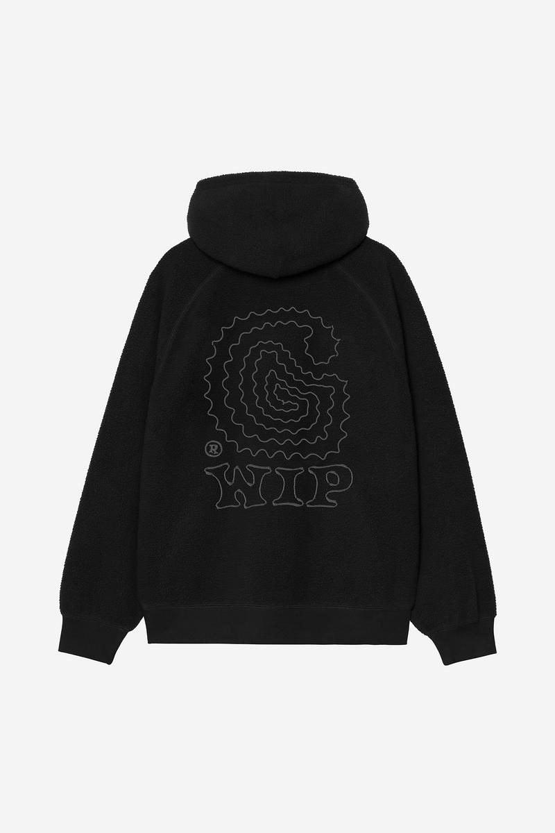 Carhartt Hooded Limn C Fleece Sweatshirt - Black