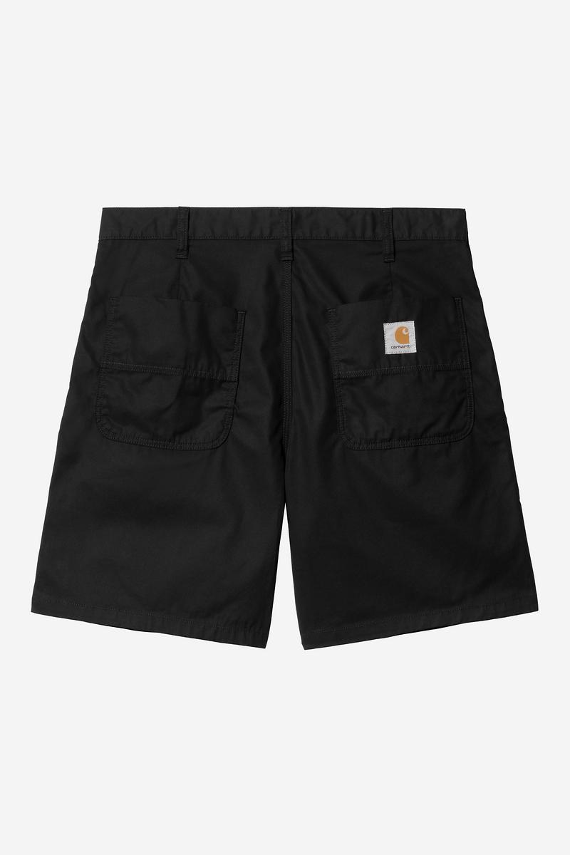 Carhartt Albert Short - Black, Rinsed