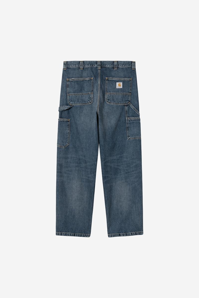 Carhartt OG Double Knee Pant - Blue, Dark used wash