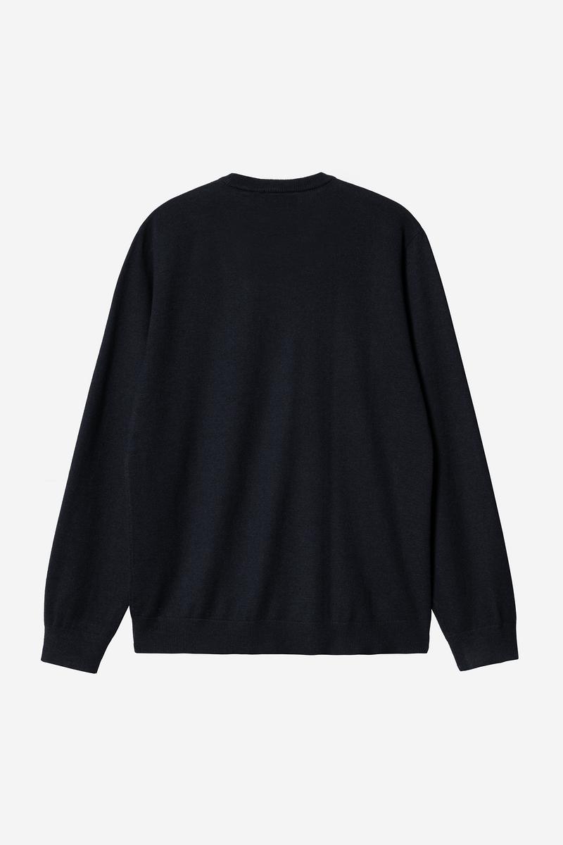 Carhartt Madison Sweater - Dark Navy / Wax