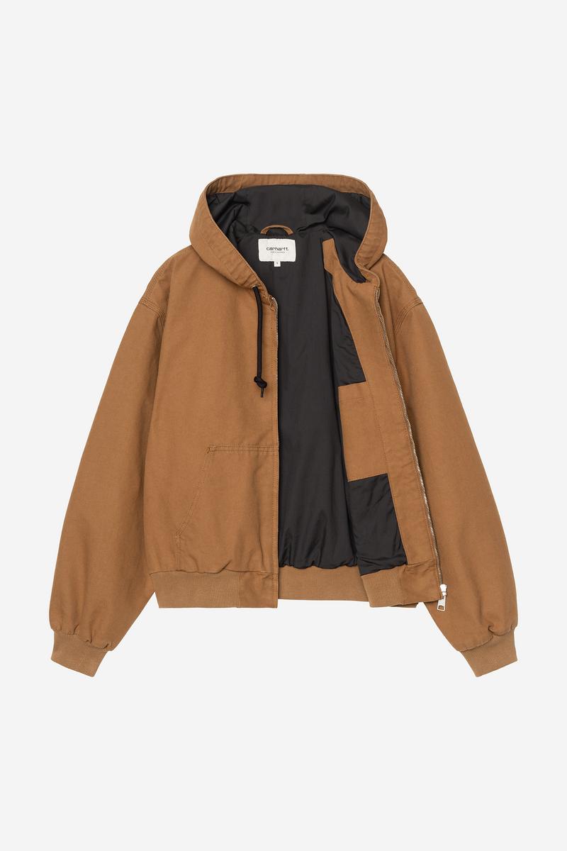 Carhartt OG Active Jacket - Hamilton Brown, Rinsed