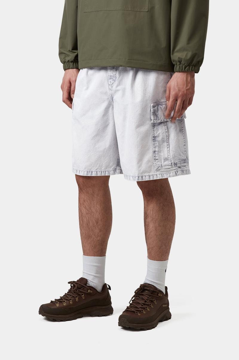 Carhartt Cole Cargo Short - Mirror, Chalk wash