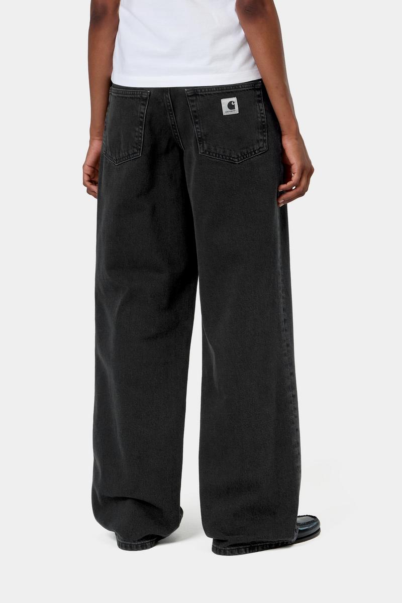 Carhartt Lavine Pant - Black, Heavy stone wash