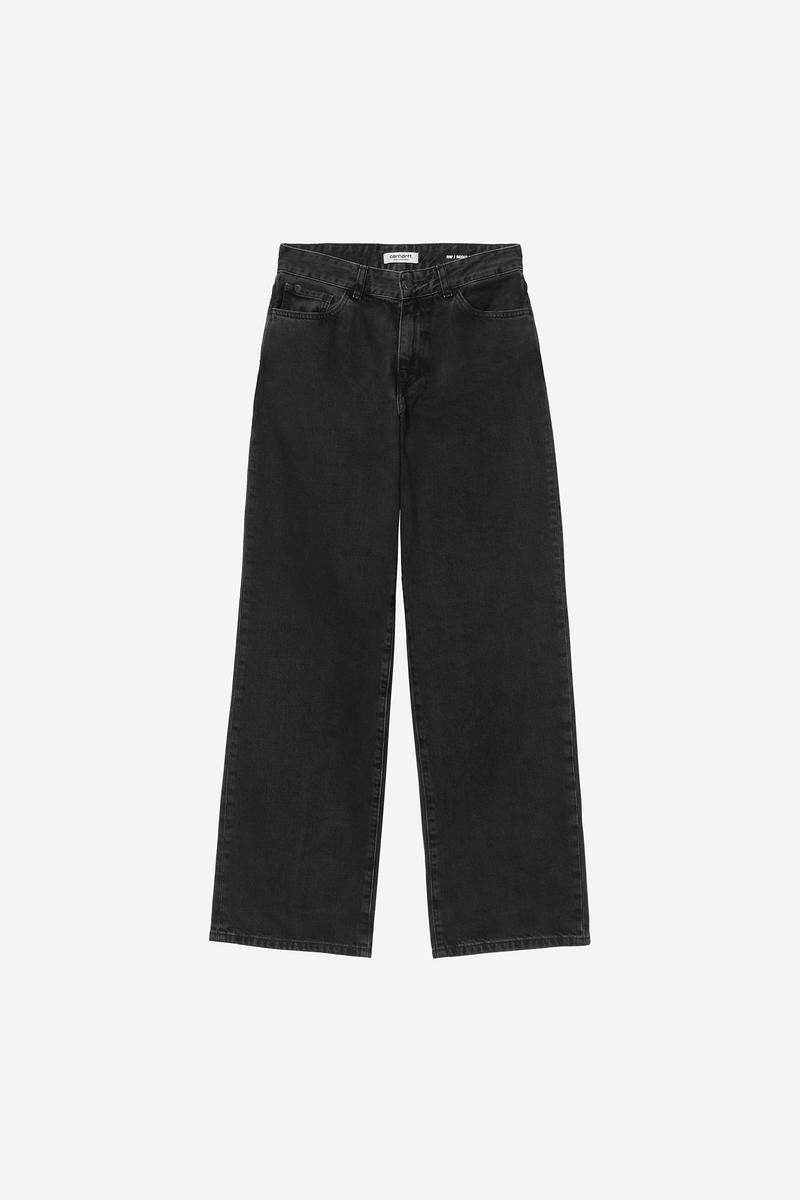 Carhartt Lavine Pant - Black, Heavy stone wash