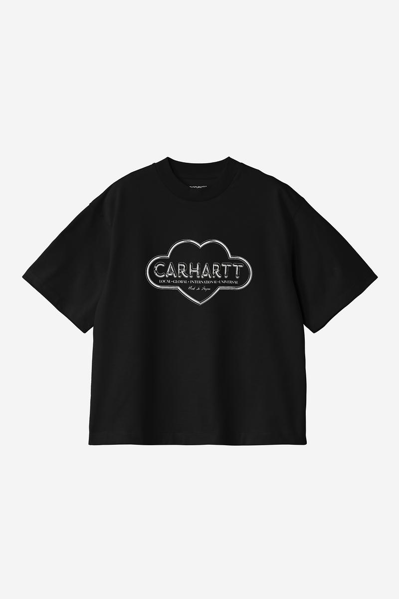 Carhartt S/S Cloud Heart T-Shirt - Black