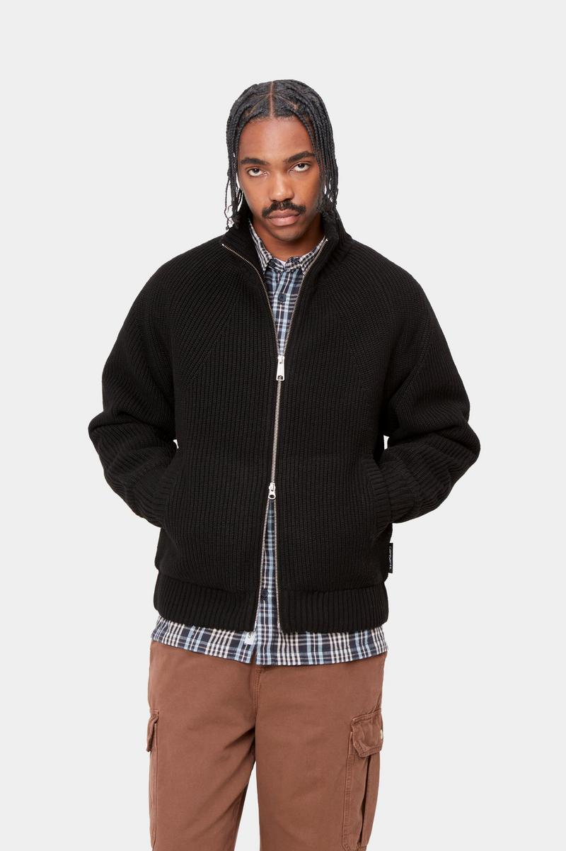 Carhartt Banley Sweater Jacket - Black