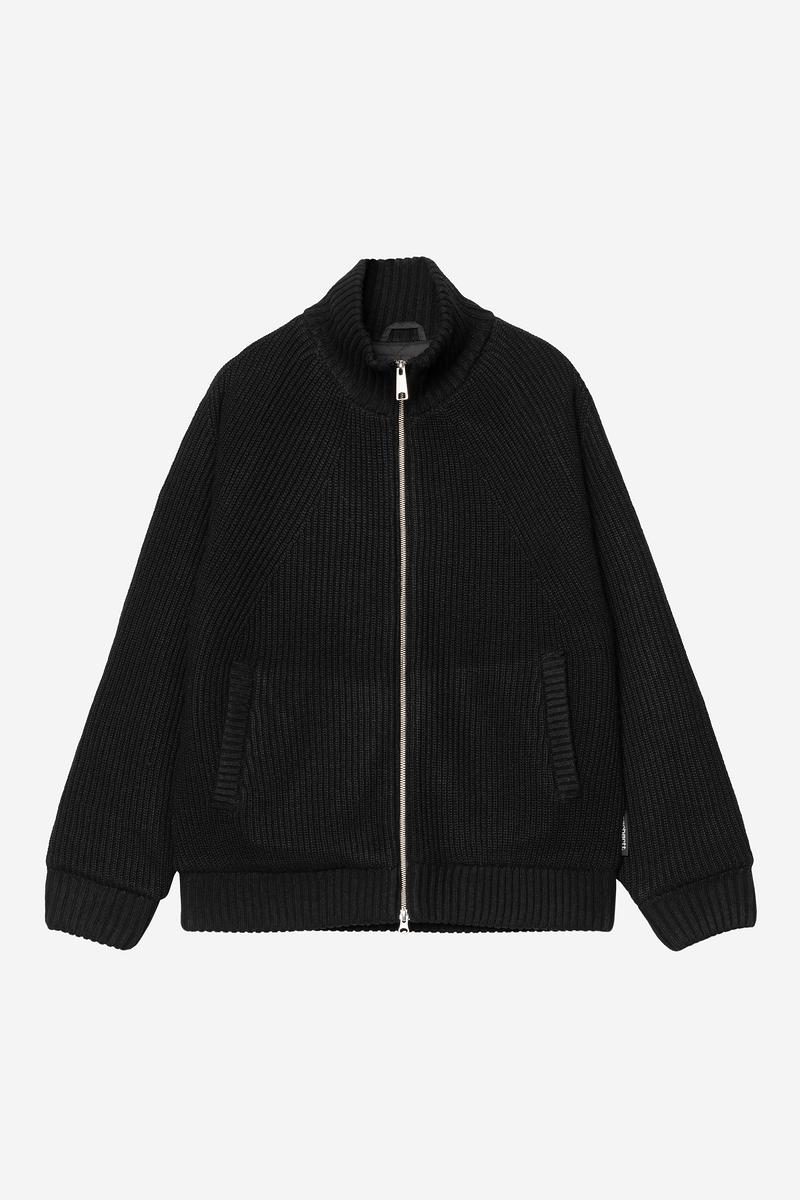 Carhartt Banley Sweater Jacket - Black