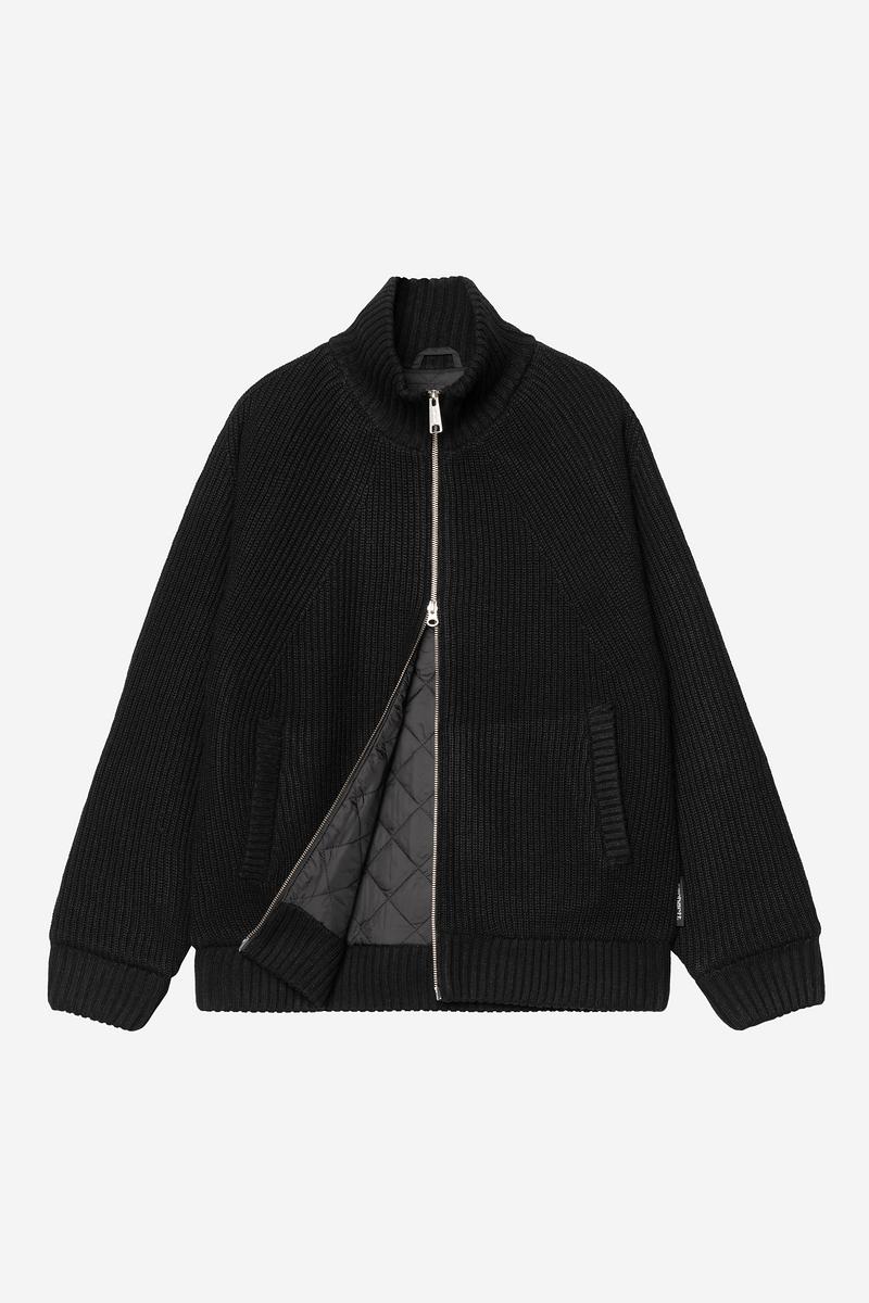 Carhartt Banley Sweater Jacket - Black