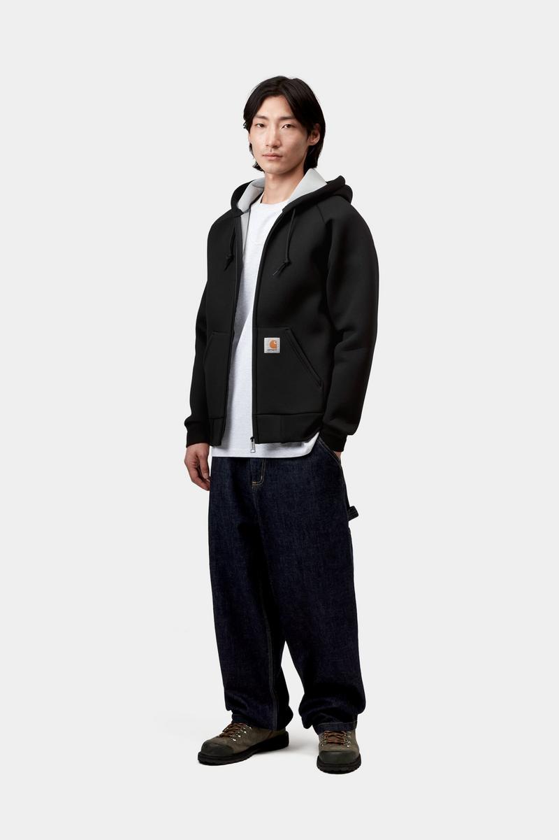 Carhartt Car-Lux Hooded Jacket - Black / Grey