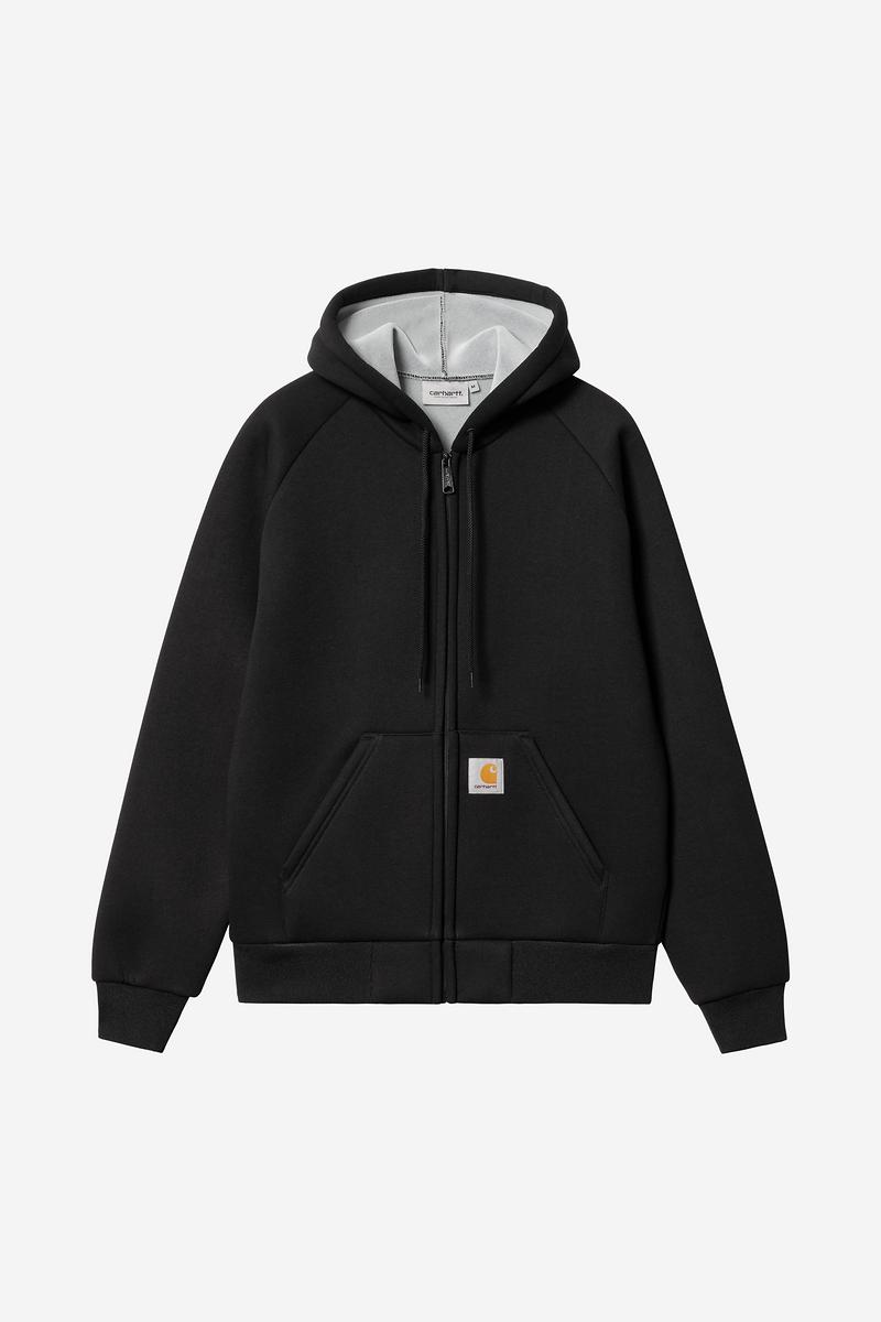 Carhartt Car-Lux Hooded Jacket - Black / Grey
