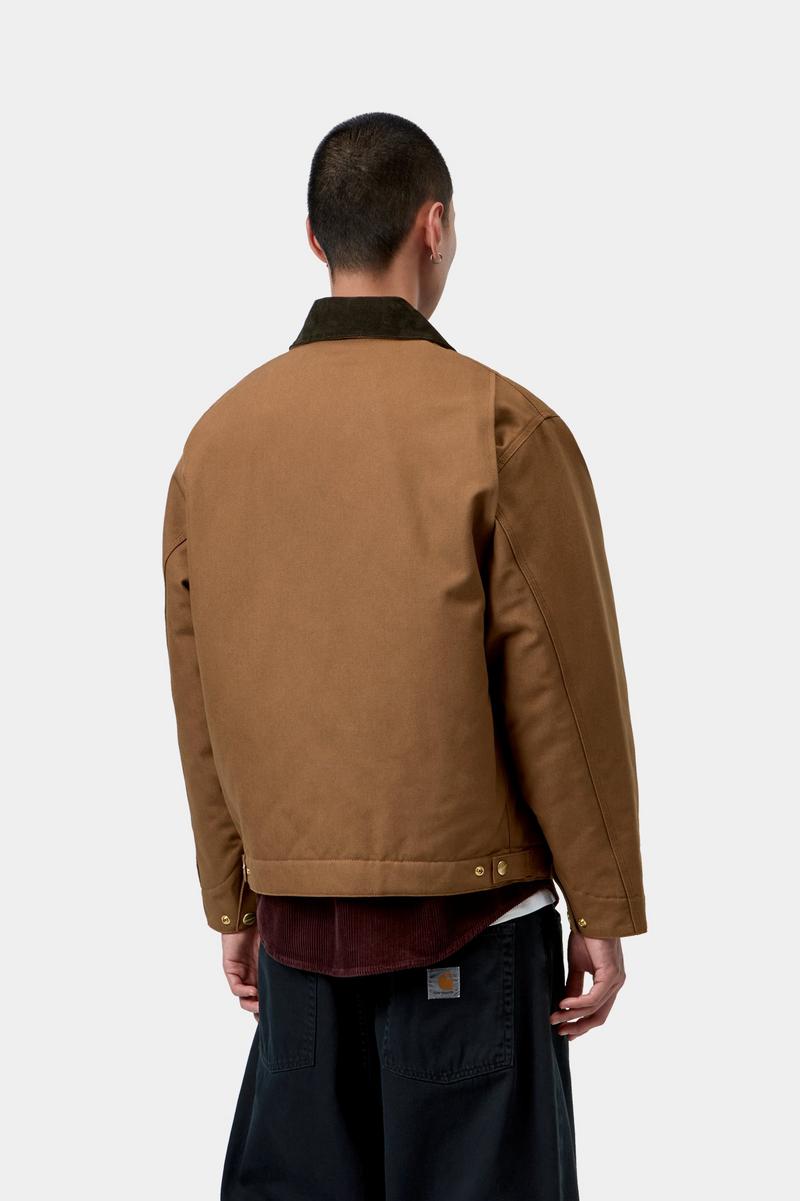 Carhartt OG Detroit Jacket (Winter) - WIP H Brown / Tobacco, Rigid