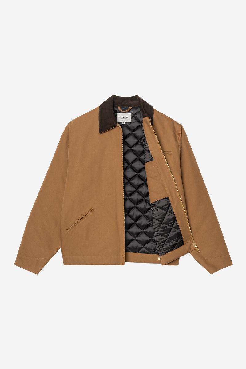 Carhartt OG Detroit Jacket (Winter) - WIP H Brown / Tobacco, Rigid