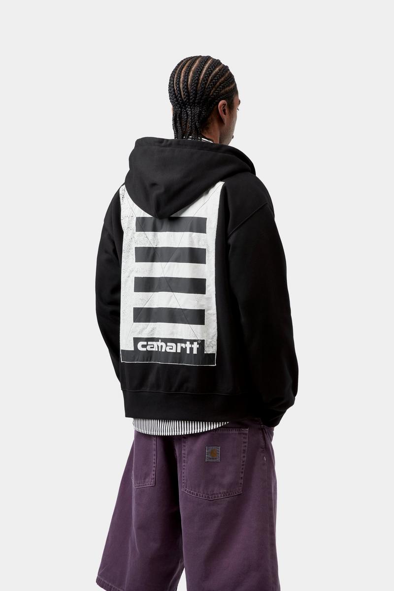 Carhartt Hooded Archive Lines Jacket - Black