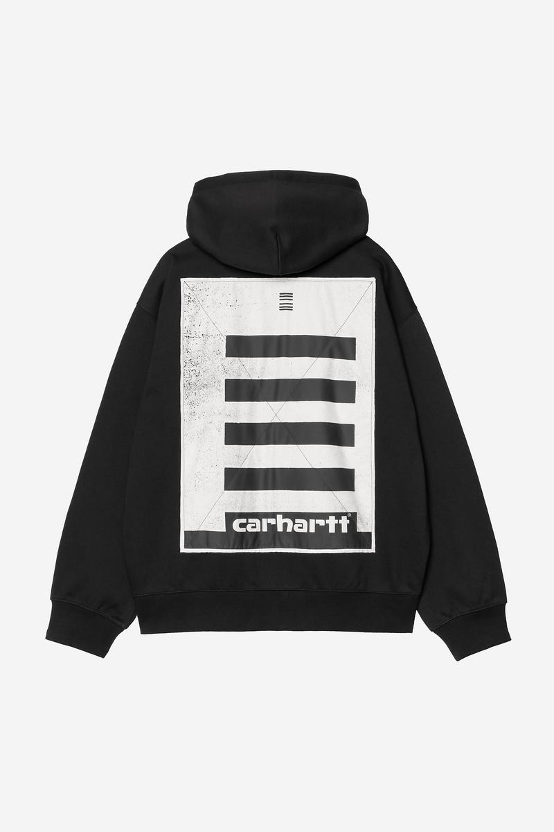 Carhartt Hooded Archive Lines Jacket - Black