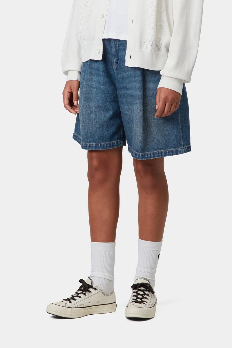 Carhartt Alta Short - Blue, Dark used wash