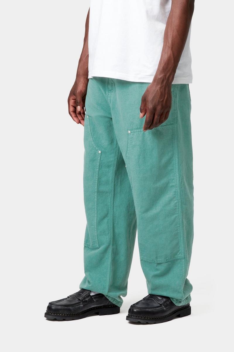 Carhartt Walter Double Knee Pant - Saguaro, Garment dyed