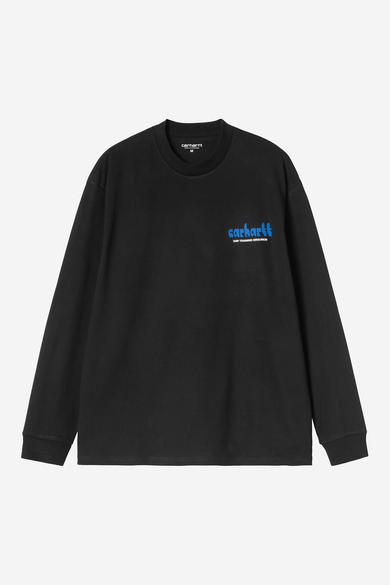Carhartt L/S Framework T-Shirt - Black
