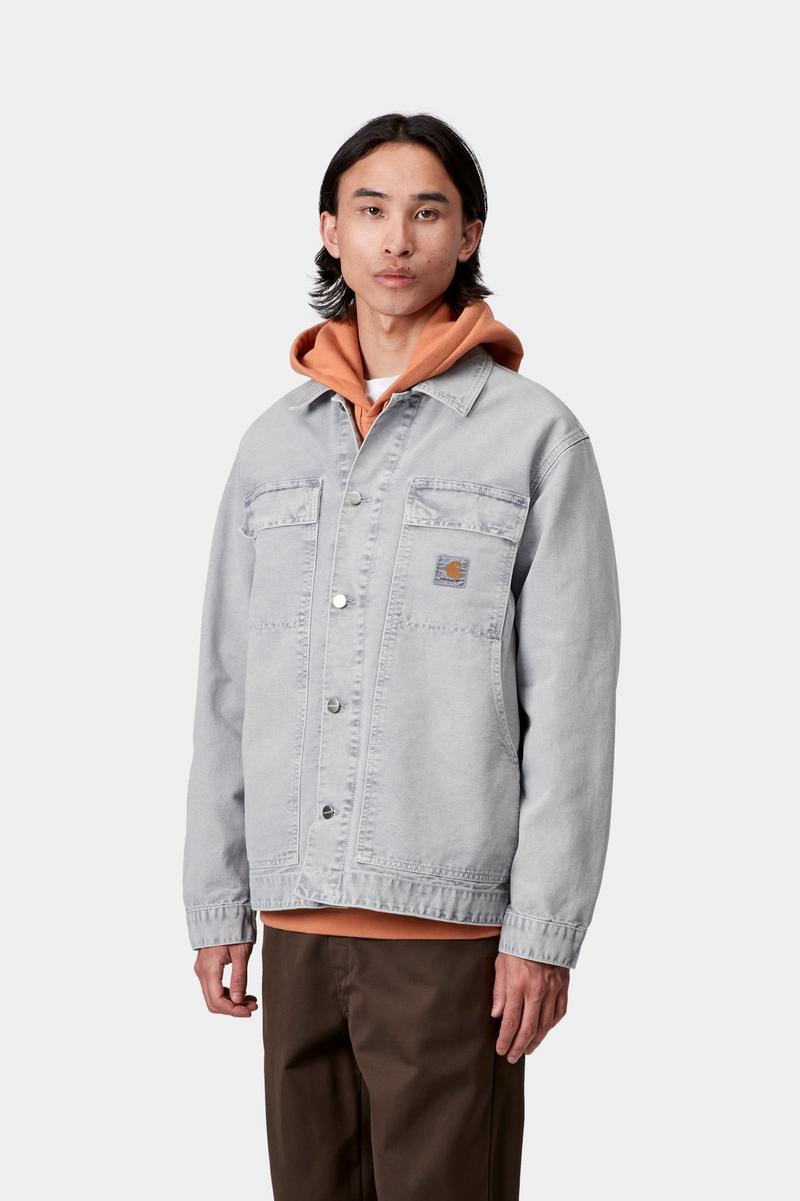 Carhartt OG Arctic Jacket - Black, Chalk wash