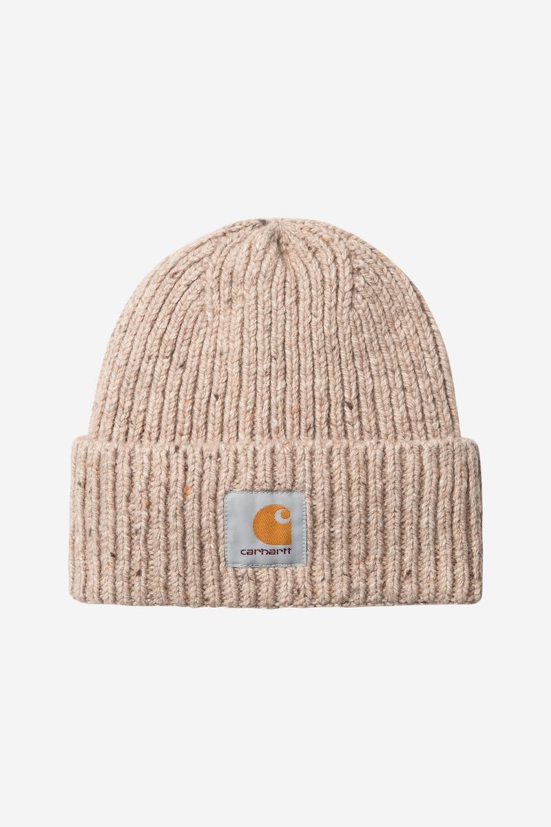 Carhartt Anglistic Beanie - Speckled Fleur de Sel
