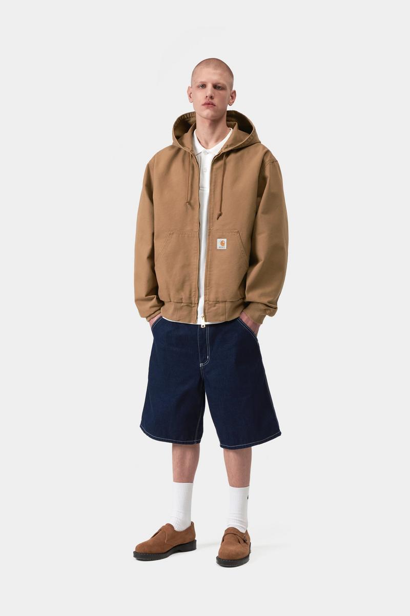 Carhartt OG Active Jacket - Hamilton Brown, Rinsed