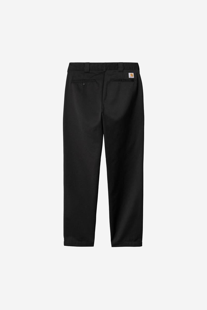 Carhartt Master Pant - Black, Rinsed