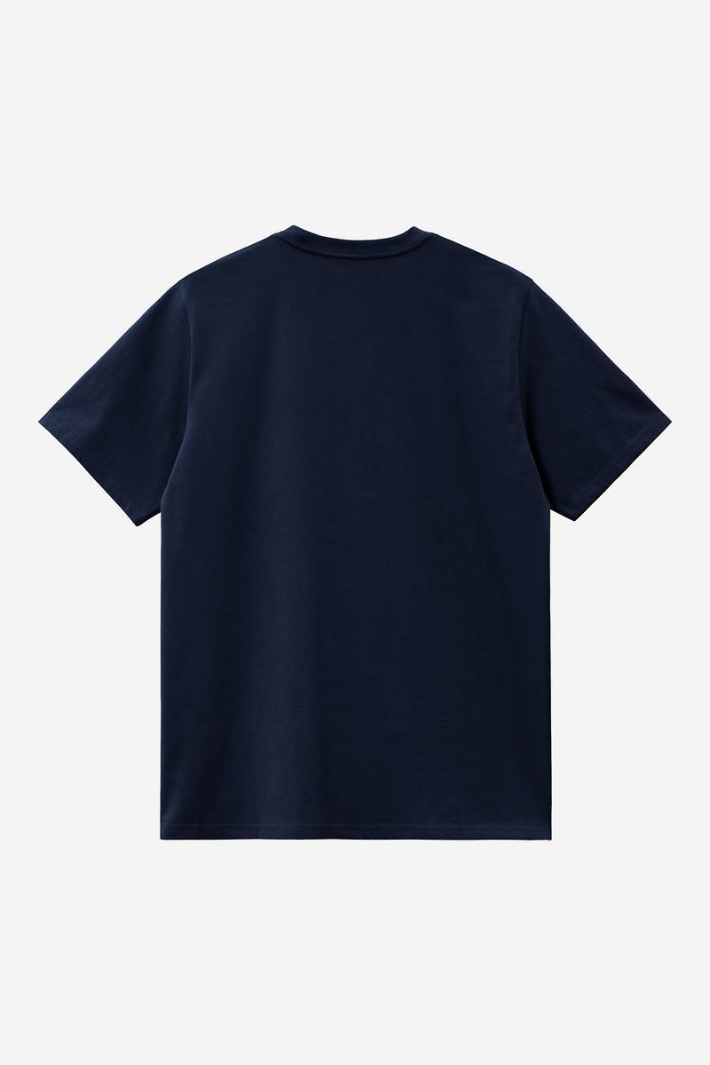 Carhartt S/S Madison T-Shirt - Dark Navy / White
