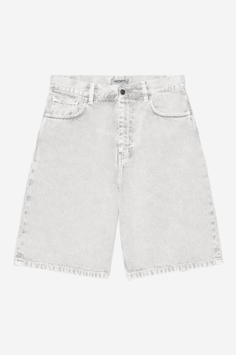 Carhartt Brandon Short - Black, Chalk wash