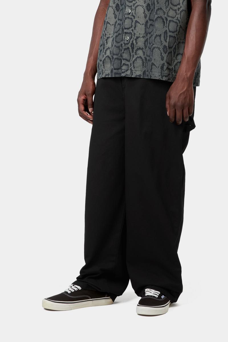 Carhartt Holden Pant - Black, Garment dyed