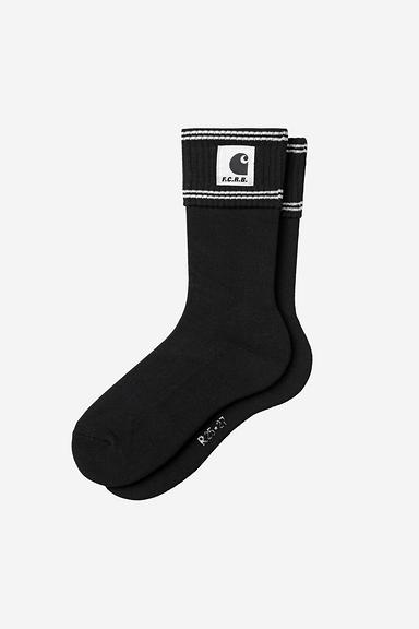 Carhartt F.C.Real Bristol x Carhartt WIP Cuff Socks - Black