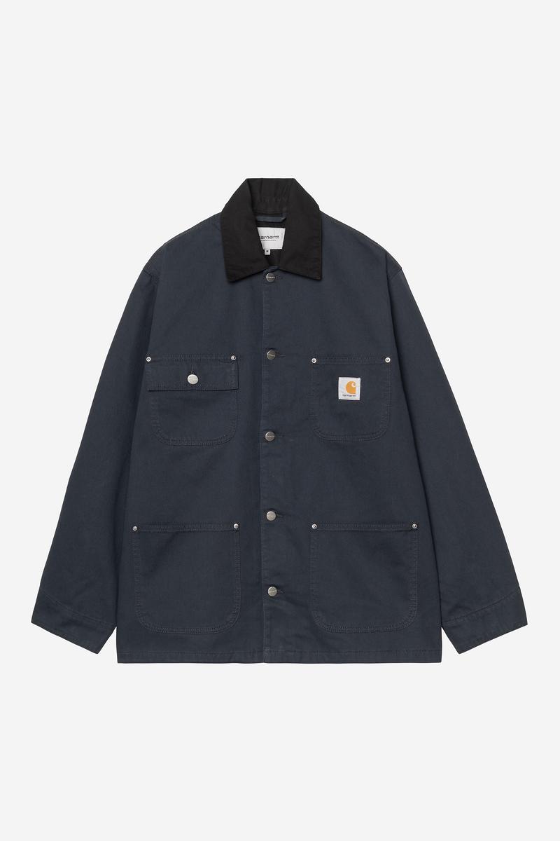 Carhartt OG Chore Coat - Deep Night / Black, Rinsed