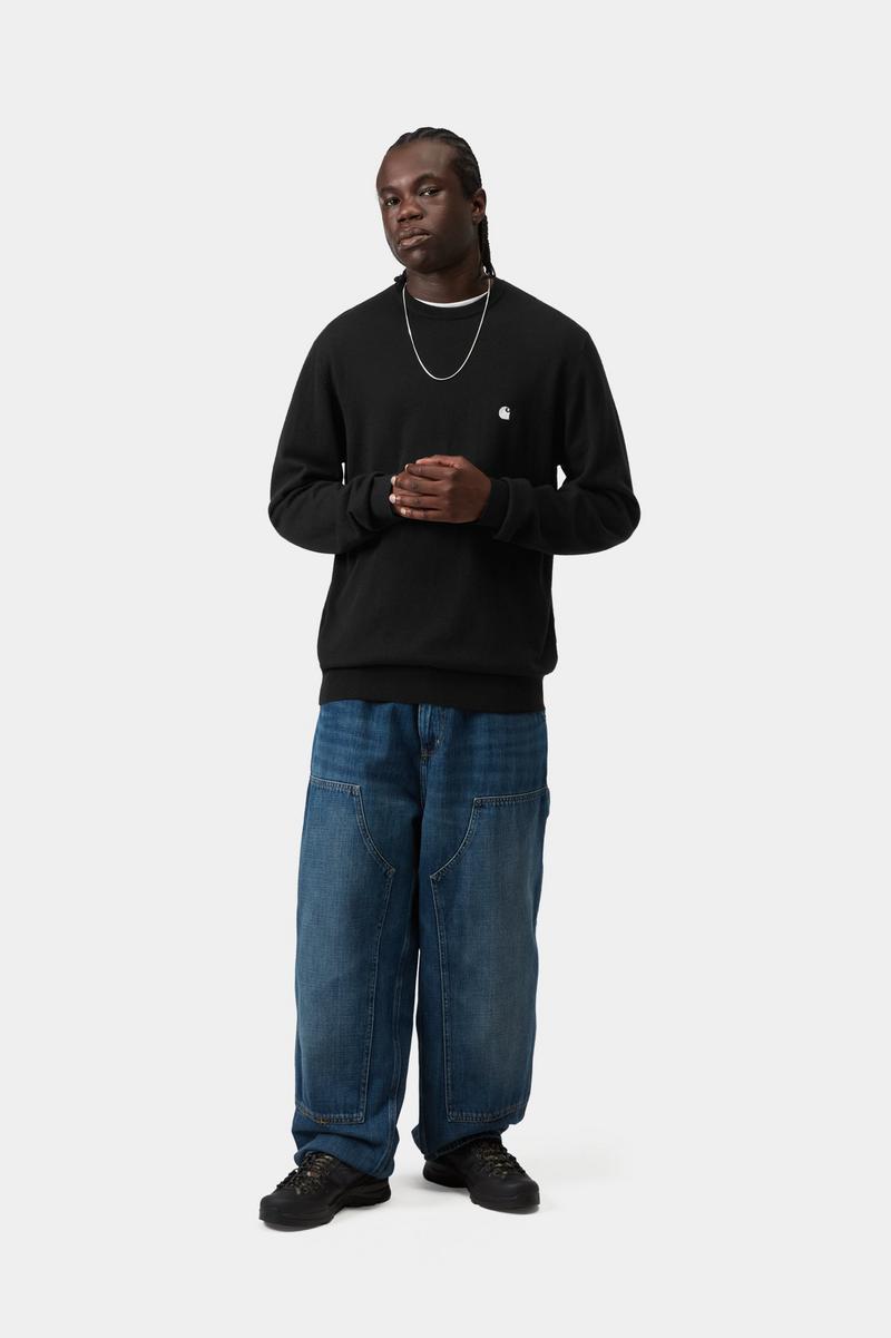 Carhartt Madison Sweater - Black / White